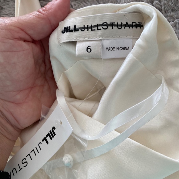 NWT Jill Stuart White Halter Jumpsuit - Picture 4 of 9